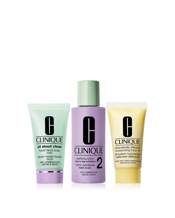 Fournitures Skin School : Cleanser Refresher Course (Type 1 &amp; 2), &lt;b&gt;&lt;span style=&quot;color: #ba0000;&quot;&gt;Excluded from discounts.&lt;/span&gt;&lt;/b&gt;&lt;br&gt;3 steps to clean, healthy looking skin.