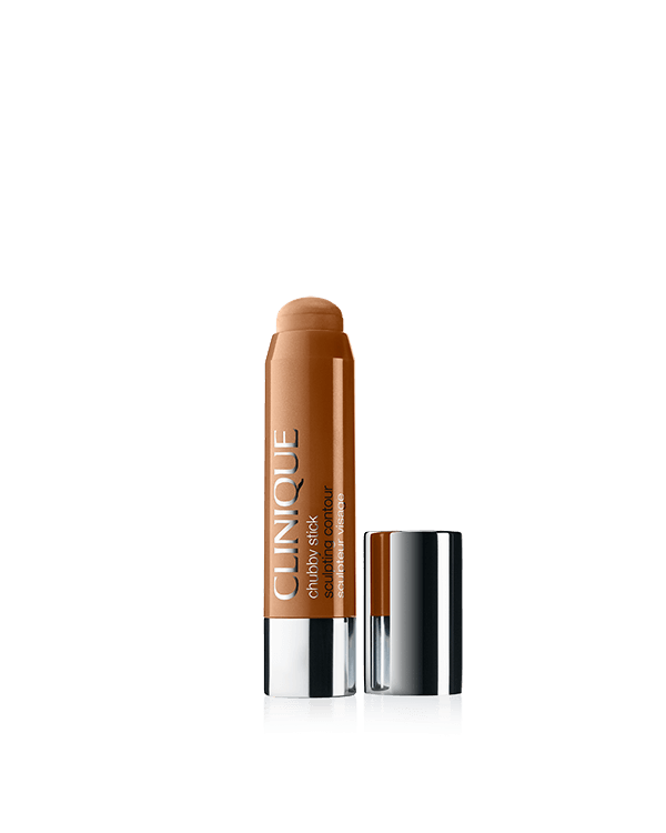 Le baume à lèvres Chubby Stick™ Sculpting Contour, un bâtonnet de crème contour qui apporte profondeur et définition là où vous le souhaitez.